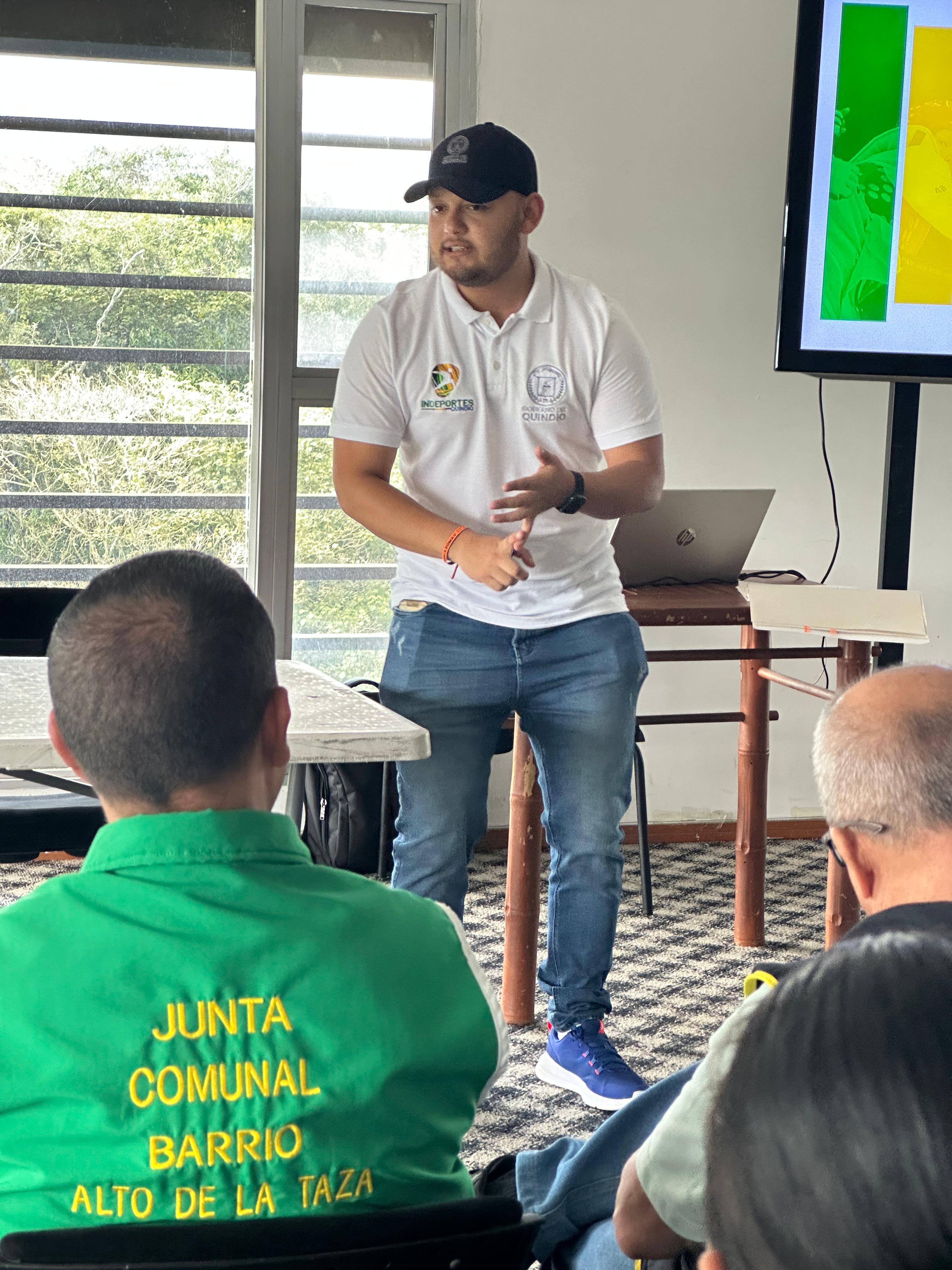 INDEPORTES PRESENTE EN EL PRIMER ENCUENTRO DEPARTAMENTAL DE ORGANIZACIONES COMUNALES
